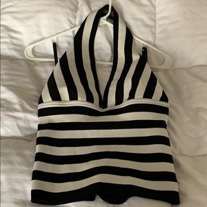Black & White Stripe Shirt